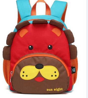 OEM/ODM Acceptabel Schattig Kinderen Kleuter Rugzak Kleine 3D Cartoon Dieren Schooltas