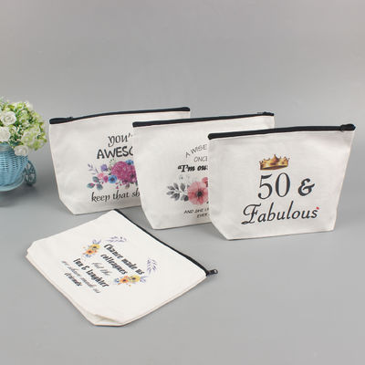 Gedrukt ritmelamp Luxe katoen Kleine doek zak Reis cosmetische tas voor mode stijl
