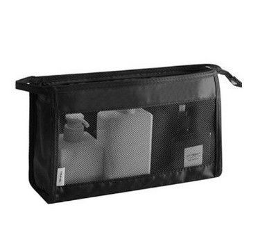 Mesh Cosmetic Bag Travel Portable Storage Organizer Toilettenzak