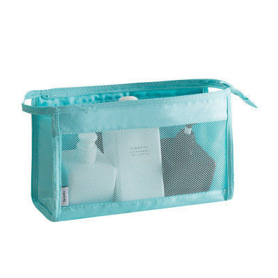 Mesh Cosmetic Bag Travel Portable Storage Organizer Toilettenzak