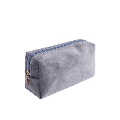 Soft-loop stijl fluwelen zak voor op maat gemaakt make-up en gepersonaliseerde bruidsmeisje cadeautjes