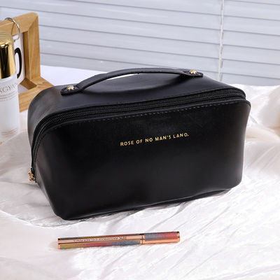Canvas cosmetische tas waterdicht mode reis opslag vrouw make-up case met rits