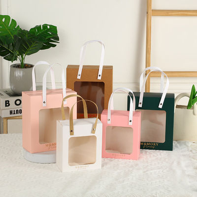 Persoonlijk gedrukte kraft handvat papieren zak voor detailhandel Verpakking Kleding Schoenen bont cadeautjes
