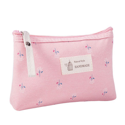Aanpasbare draagbare cosmetische tas voor vrouwen solide patroon type en doek materiaal