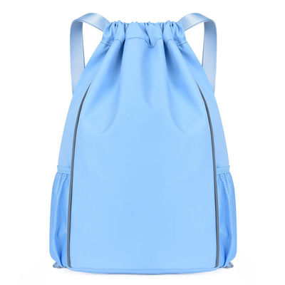 String Closure Outdoor Activities Backpack met Volleyball Design en Laptop Compartment