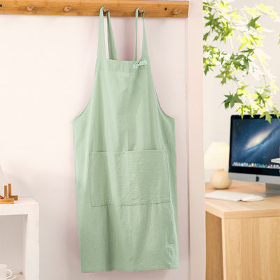 Persoonlijke katoenen voorhangsels met zak voor thuis Restaurant Bar Cafe Uniform