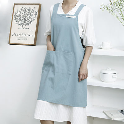 Persoonlijke katoenen voorhangsels met zak voor thuis Restaurant Bar Cafe Uniform