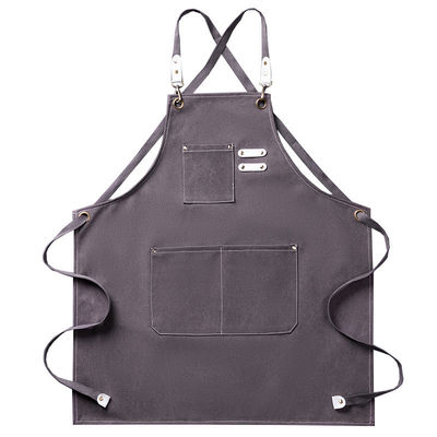 Uniform type serveerpersoneel Custom Canvas Chef Cotton Unisex Schort voor Keuken Bar Werk