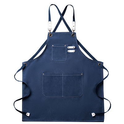 Uniform type serveerpersoneel Custom Canvas Chef Cotton Unisex Schort voor Keuken Bar Werk