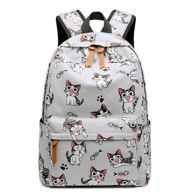 Schooltas Kinderen Nylon Kinderdagverblijf Cartoon Animal Backpack met verstelbare riemen