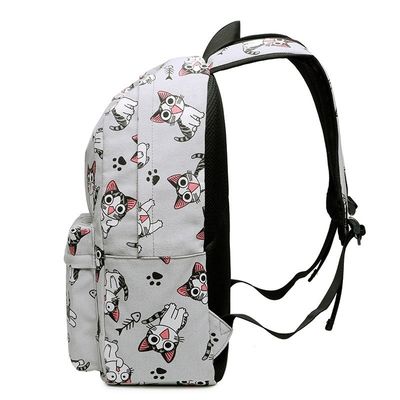 Schooltas Kinderen Nylon Kinderdagverblijf Cartoon Animal Backpack met verstelbare riemen