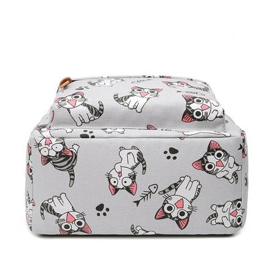 Schooltas Kinderen Nylon Kinderdagverblijf Cartoon Animal Backpack met verstelbare riemen