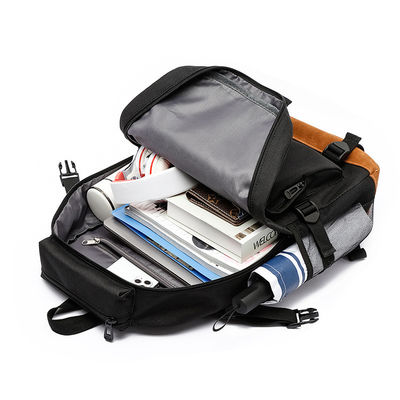 Gepersonaliseerd Wandelen Klimmen Waterdicht Mensen Rugzak met Hard Handle en Polyester Lining