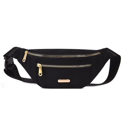 Custom Logo Plain Zipper Closure Waist Bag Draagbare Outdoor Pouch Bum Bag voor hardlopen