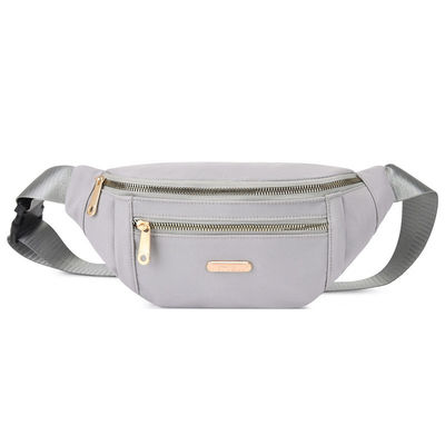 Custom Logo Plain Zipper Closure Waist Bag Draagbare Outdoor Pouch Bum Bag voor hardlopen