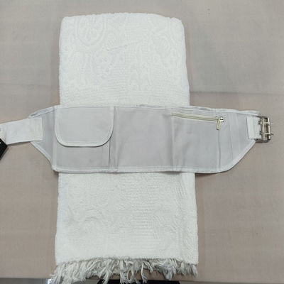 Kleding Accessoires Gratis grootte Ihram Hajj En Umrah Met Gordel Voor Moslim Mannen