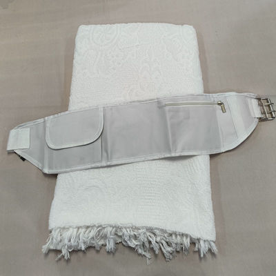 Kleding Accessoires Gratis grootte Ihram Hajj En Umrah Met Gordel Voor Moslim Mannen