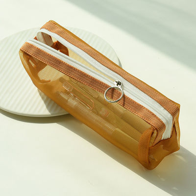 Studenten Examen Speciale potlood Casing Transparante Mesh Potlood Bag voor cosmetica gemak