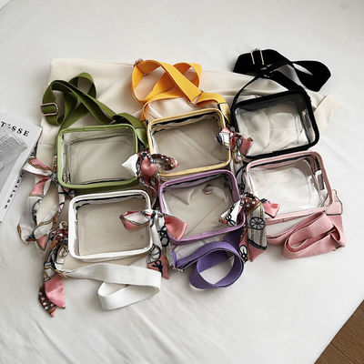 Seizoensgebonden Eco Friendly Heavy Duty PVC Cross Body Bag in 11 kleuren voor vrouwen Fashion Style