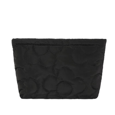 Waterdichte make-up bewaring zak Puffer Quilted Nylon cosmetische zak voor reis toilettoestellen