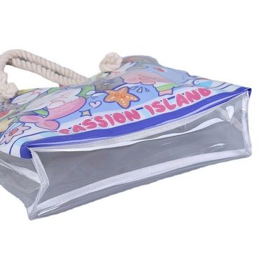 All Seasons Waterdicht Strand Tote zwembadtas voor vrouwen Dames Grote Gym Tote PVC Handtas