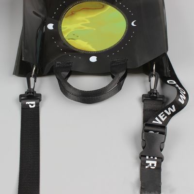 Persoonlijke kleur PVC Tote Bag voor modieuze en duidelijke winkels