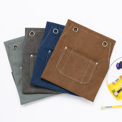Custom waterdicht kruis rug Canvas voorschoen Denim voorschoen voor het dagelijks leven in restaurant bar