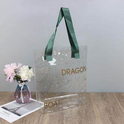 PVC heldere kunststof luxe beach tote bag voor vrouwen nieuwste modieuze stijl OEM/ODM
