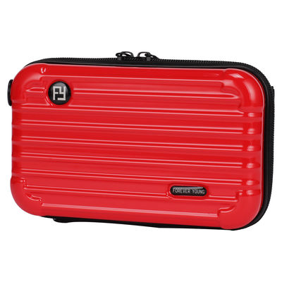 Custom PC Cosmetic Bag Zipper Closure Bagage Design Modieus Make-up Bag voor Unisex