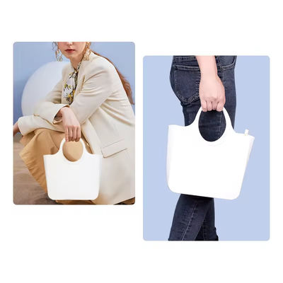 Waterdicht M-grootte handtas voor buitenactiviteiten PVC bekledingsmateriaal Beach Bogg Bag