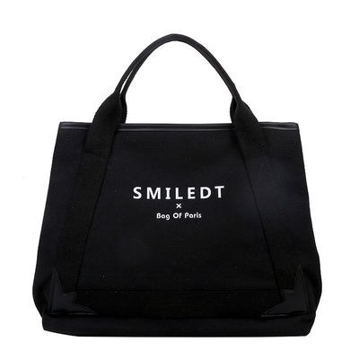 Custom Logo Reis Polyester Vrouwen Schouder Canvas Beach Bag voor winkelen en ontspanning