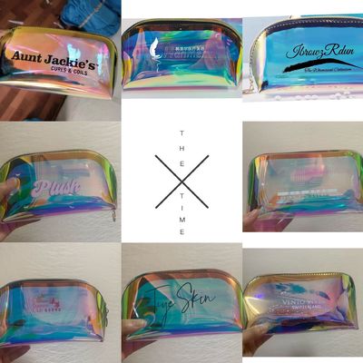 Gepersonaliseerd TPU Laser Cosmetic Bag Logo Gedrukt voor Draagbare opslag door Chic Ritzy