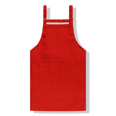 Plain Solid Color Canvas Schort voor Waterdichte Keuken in Commercieel Cafe Restaurant
