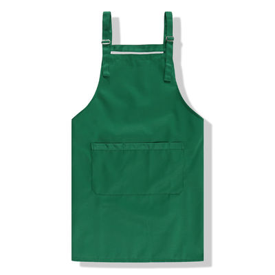 Plain Solid Color Canvas Schort voor Waterdichte Keuken in Commercieel Cafe Restaurant