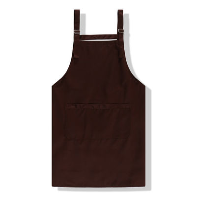 Plain Solid Color Canvas Schort voor Waterdichte Keuken in Commercieel Cafe Restaurant