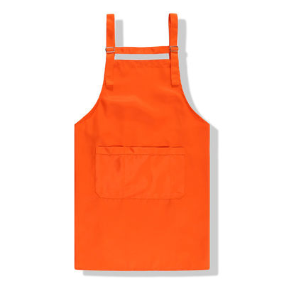 Plain Solid Color Canvas Schort voor Waterdichte Keuken in Commercieel Cafe Restaurant