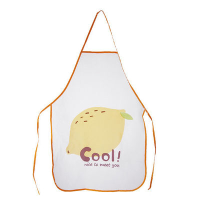Custom LOGO Gedrukt keuken schort met aangepaste kleur en waterdichte PE stof