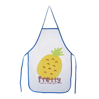 Custom LOGO Gedrukt keuken schort met aangepaste kleur en waterdichte PE stof