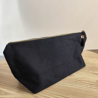 OEM/ODM geaccepteerd Custom Logo Printed Canvas Zipper Make-up Bag voor potlood en munt opslag