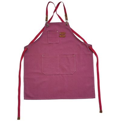 Dagelijks Leven Chef Werk en Nuts Schort Custom Logo Cotton Canvas Tool Schort met zakken