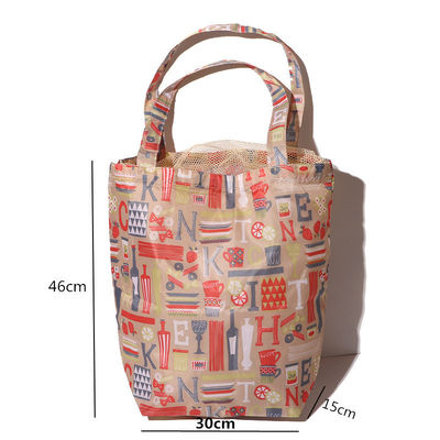 Custom logo geaccepteerd polyester patchwork mesh drawingstring zakken voor make-up cosmetische behoeften