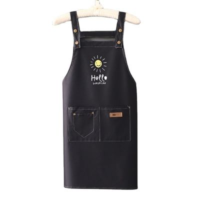 Acceptabel Custom Logo Printed Polyester Chef Schort voor Keuken Crafting Bakkerij Restaurant