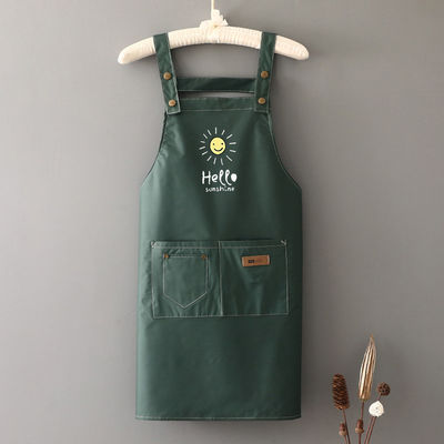 Acceptabel Custom Logo Printed Polyester Chef Schort voor Keuken Crafting Bakkerij Restaurant