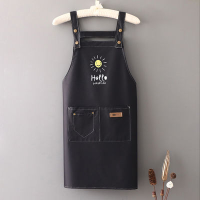 Acceptabel Custom Logo Printed Polyester Chef Schort voor Keuken Crafting Bakkerij Restaurant
