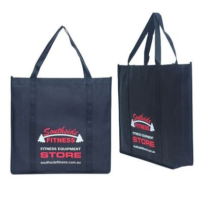 Nieuwste modieuze stijl Custom Printed Nonwoven Fabric Grocery Totebag Producenten