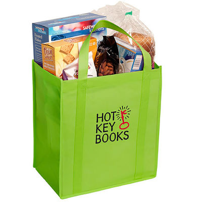 Nieuwste modieuze stijl Custom Printed Nonwoven Fabric Grocery Totebag Producenten