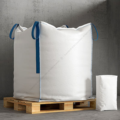 Nieuwste modieuze 1,5 ton Fibc Big Bag Bulk Cement Bag 1000kg Jumbo Bag Afmeting