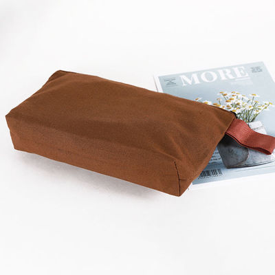 Canvas Zipper Potloodzak voor Custom Logo Printed Make-up Bag en Reisbenodigdheden