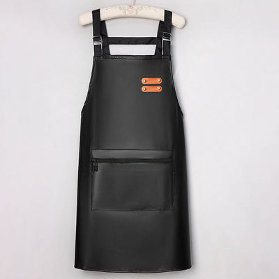 Custom Fashion Leather Chef Schort voor BBQ en Werktuigondersteuning 7 dagen Voorbeeld bestelling