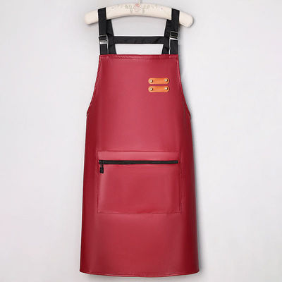 Custom Fashion Leather Chef Schort voor BBQ en Werktuigondersteuning 7 dagen Voorbeeld bestelling